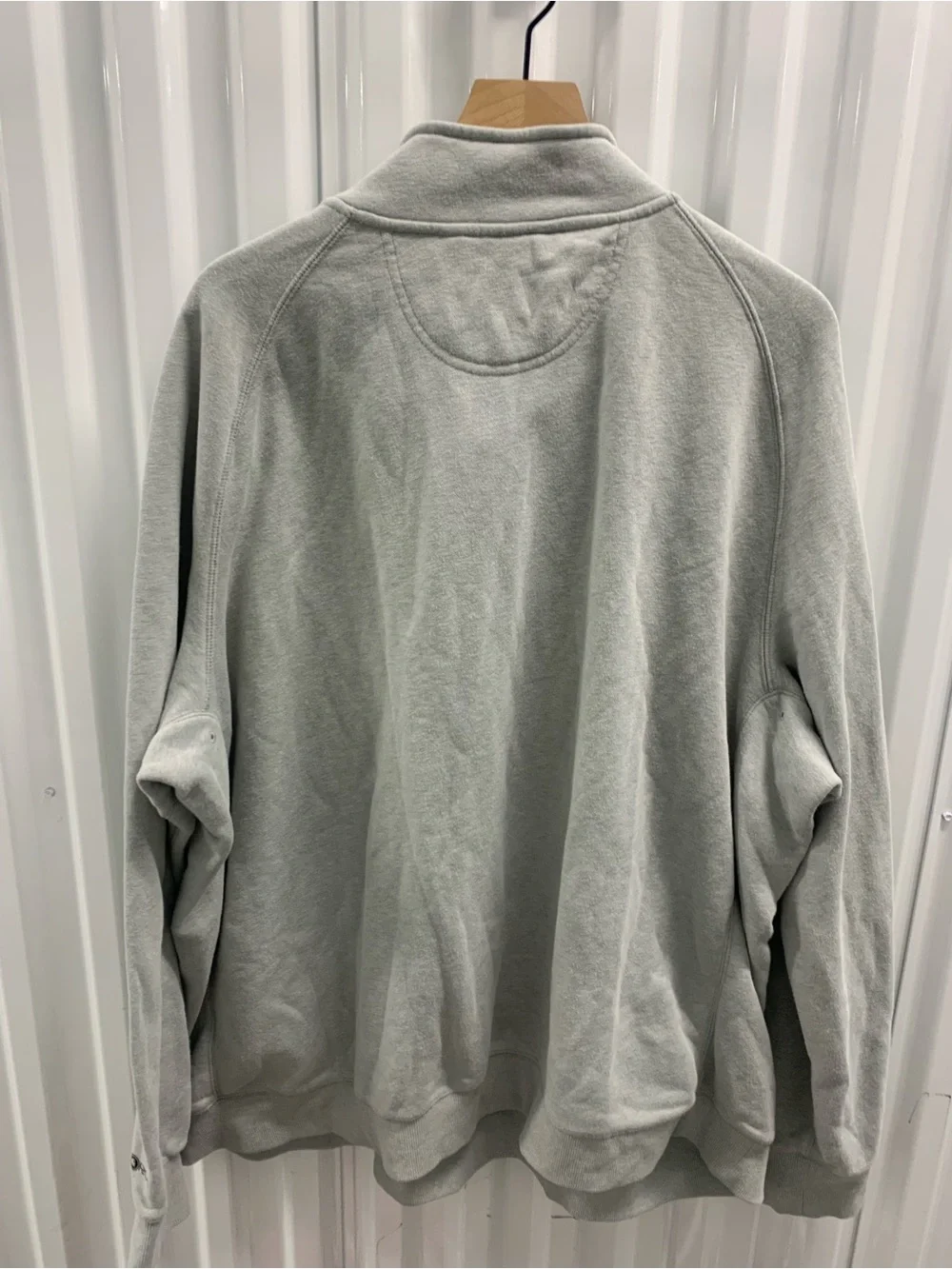 Carhartt Force Men's Light Gray 1/4 Zip Pullover Sweatshirt